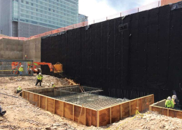 Blindside Waterproofing Contractors Toronto Project
