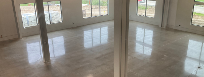 new polished concrete flooring in gta