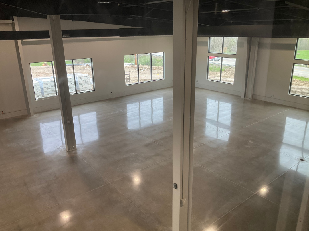 new polished concrete flooring in gta